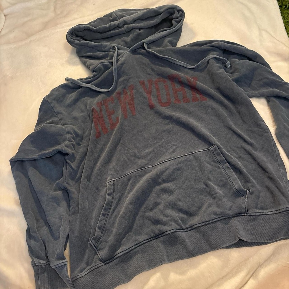 Full Tilt Gray and Red Sweatshirt Hoodie